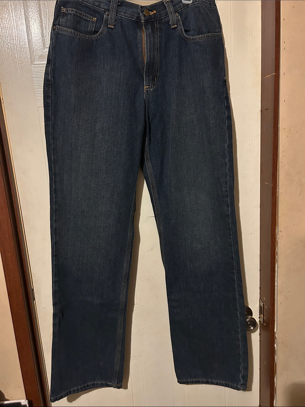 Carhartt Indigo Straight-Leg Women's Jeans